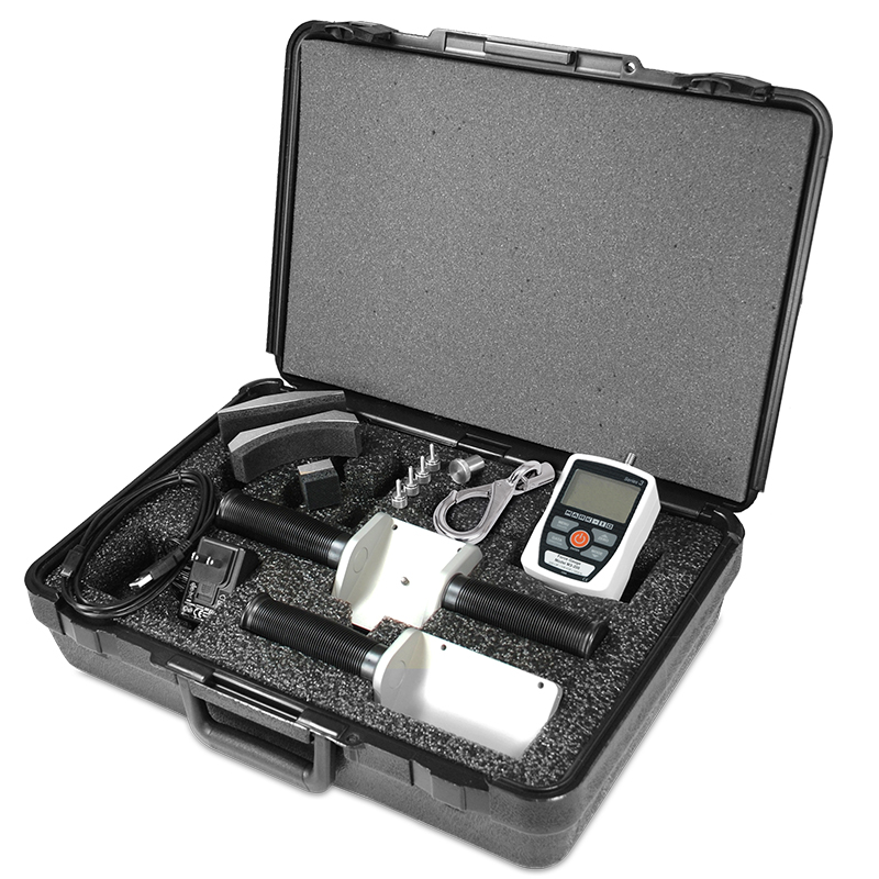 Kit de Pruebas Ergonomico, Series 3 digital force gauge - ±0.3% accuracy - USB output - Compact design, easy to hold - Measures in lbF, ozF, kgF, or N - Peak force capture for push and pull forces - Durable construction ensures longevity - Battery or AC operation