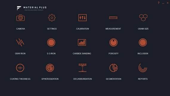 Material Plus Image Analysis Software