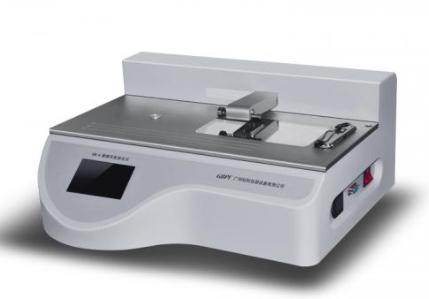 Probador de Coeficiente de Friccion de Pelicula de Embalaje. El probador de coeficiente de fricción GBPI GM-4 se utiliza para probar la suavidad, uniformidad y resistencia de sellado de películas plásticas, papel y otros materiales
