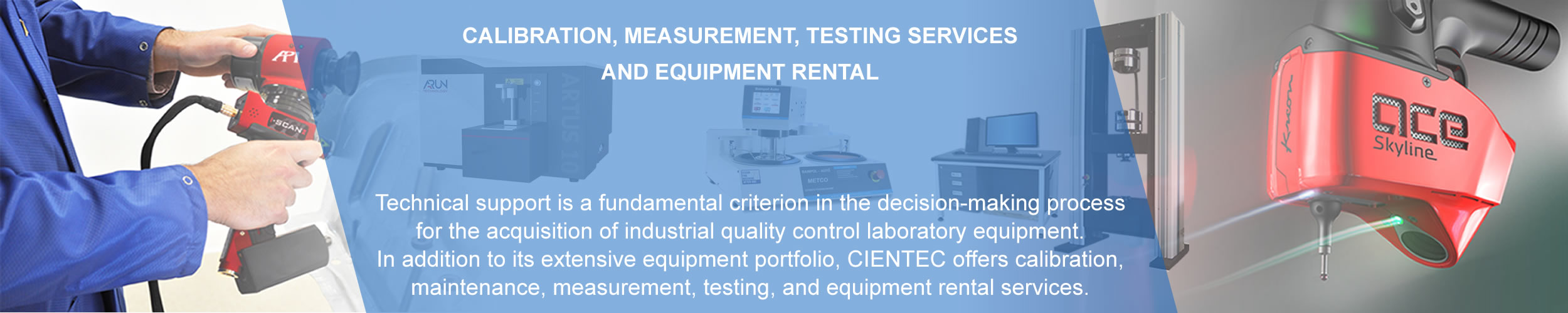 services to machines universal testing